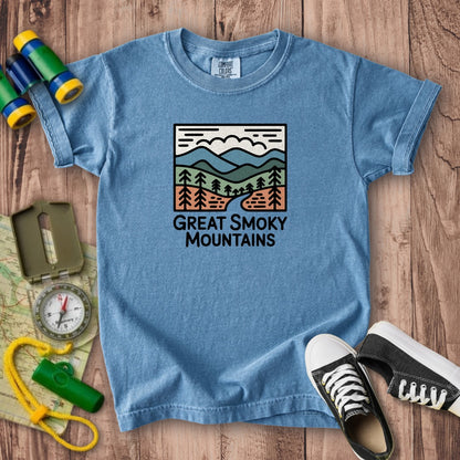 Great Smoky Mountains National Park Kids Cotton T-Shirt