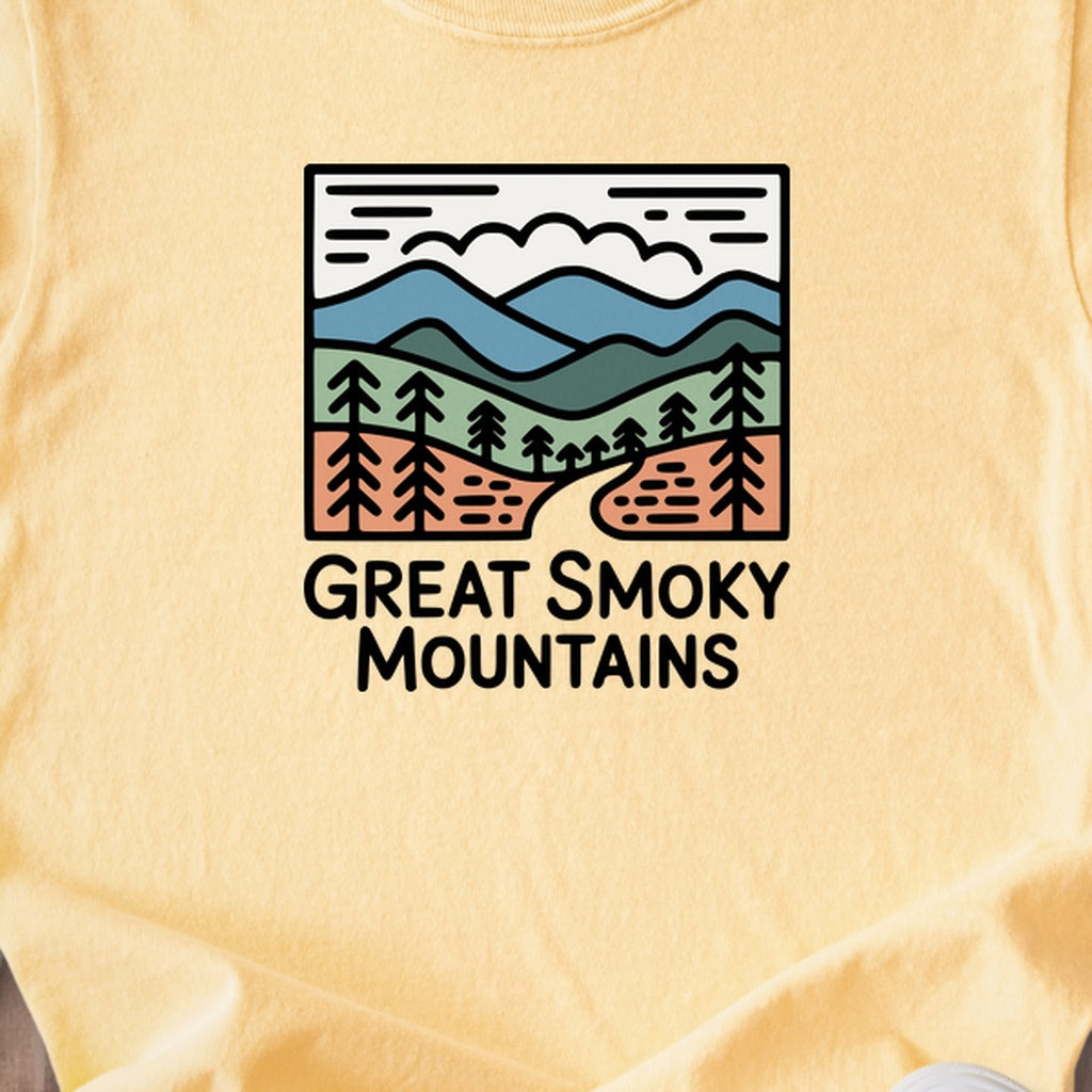 Great Smoky Mountains National Park Kids Cotton T-Shirt