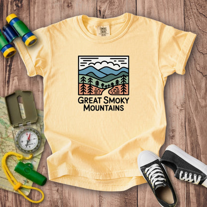 Great Smoky Mountains National Park Kids Cotton T-Shirt