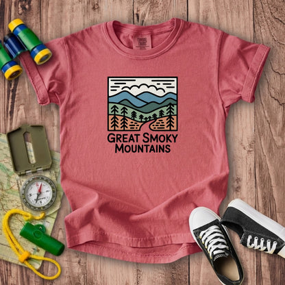 Great Smoky Mountains National Park Kids Cotton T-Shirt