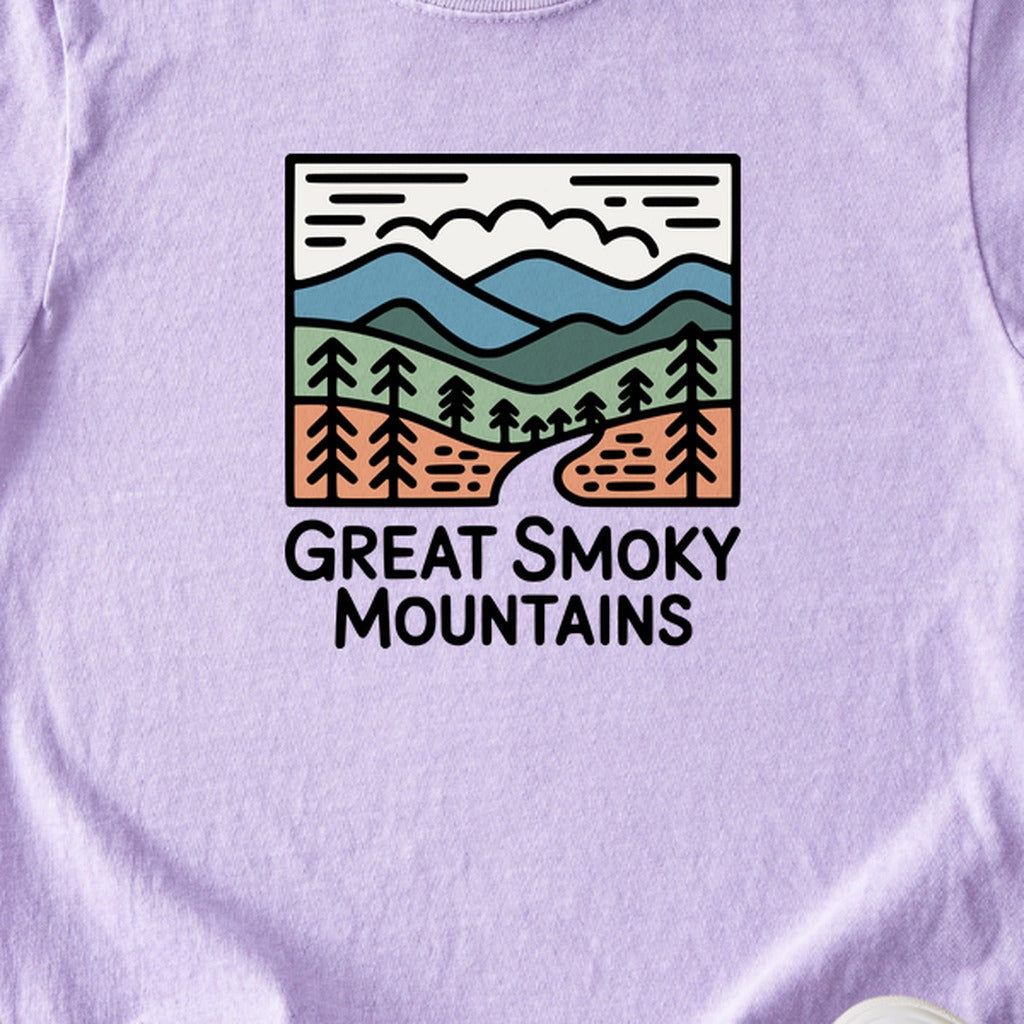 Great Smoky Mountains National Park Kids Cotton T-Shirt