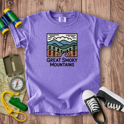 Great Smoky Mountains National Park Kids Cotton T-Shirt