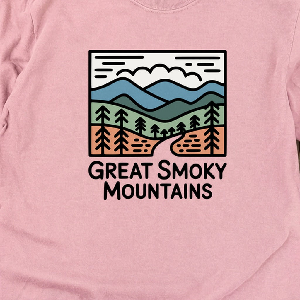 Great Smoky Mountains National Park Cotton Long Sleeve
