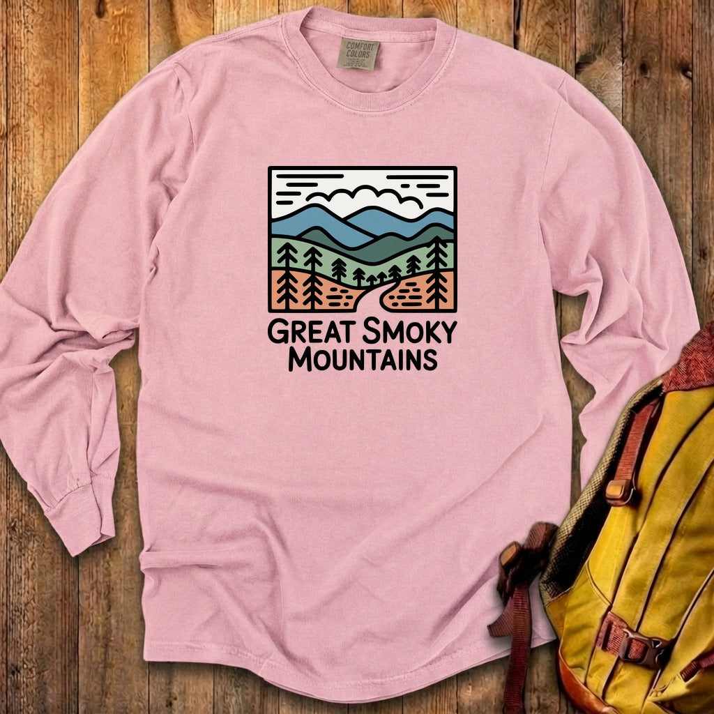 Great Smoky Mountains National Park Cotton Long Sleeve