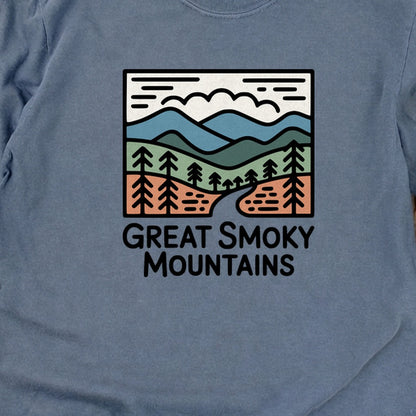 Great Smoky Mountains National Park Cotton Long Sleeve