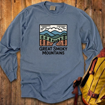 Great Smoky Mountains National Park Cotton Long Sleeve