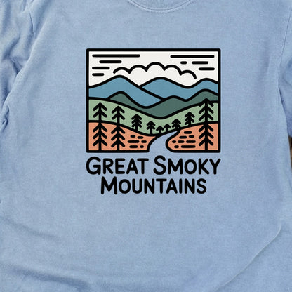 Great Smoky Mountains National Park Cotton Long Sleeve