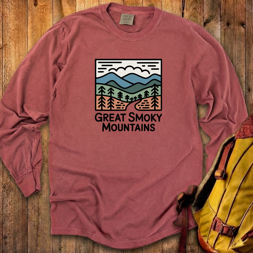 Great Smoky Mountains National Park Cotton Long Sleeve