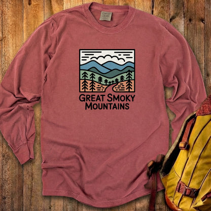 Great Smoky Mountains National Park Cotton Long Sleeve