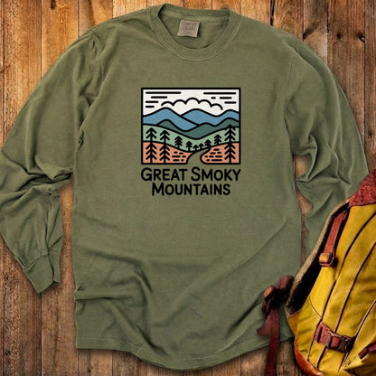 Great Smoky Mountains National Park Cotton Long Sleeve