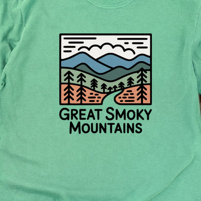 Great Smoky Mountains National Park Cotton Long Sleeve