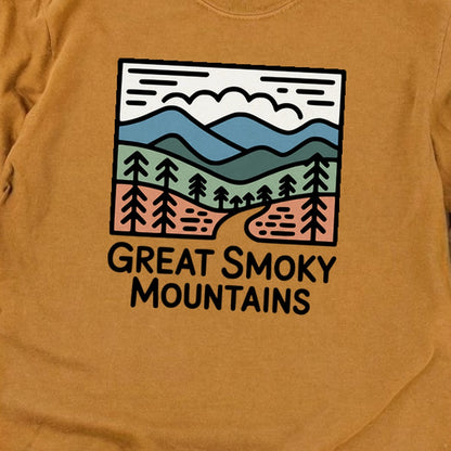 Great Smoky Mountains National Park Cotton Long Sleeve