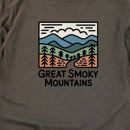 Great Smoky Mountains National Park Cotton Long Sleeve