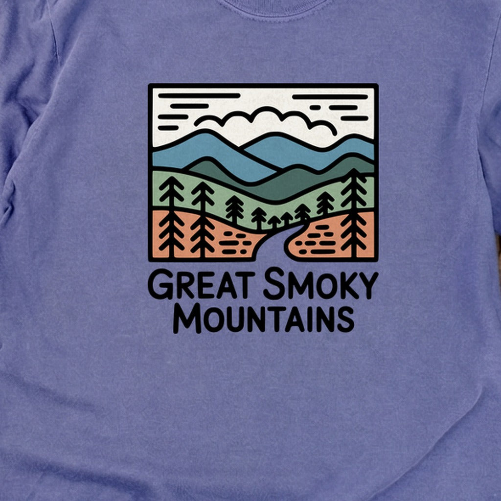 Great Smoky Mountains National Park Cotton Long Sleeve