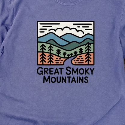 Great Smoky Mountains National Park Cotton Long Sleeve