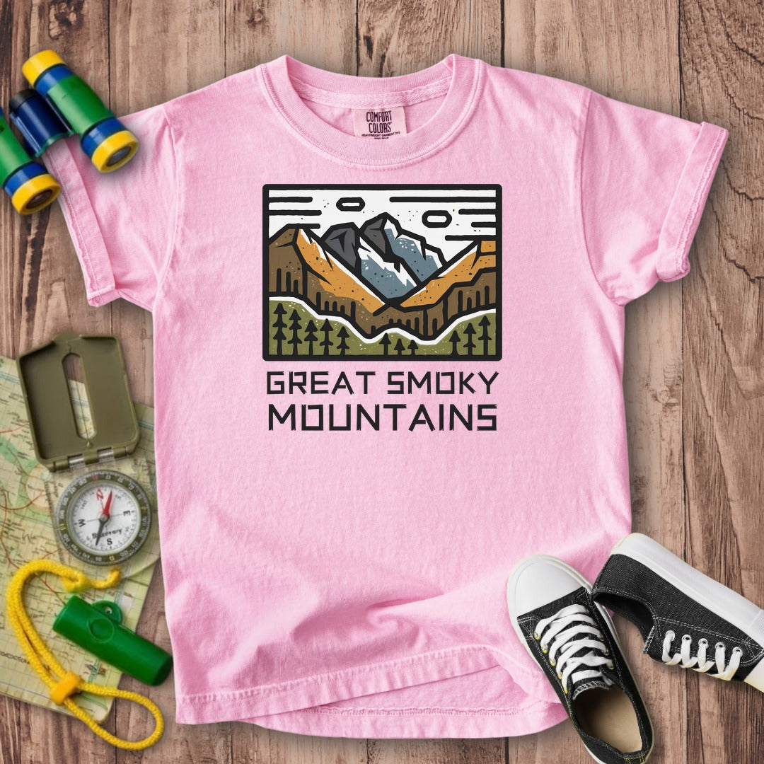 Great Smoky Mountains National Park 2 Kids Cotton T-Shirt