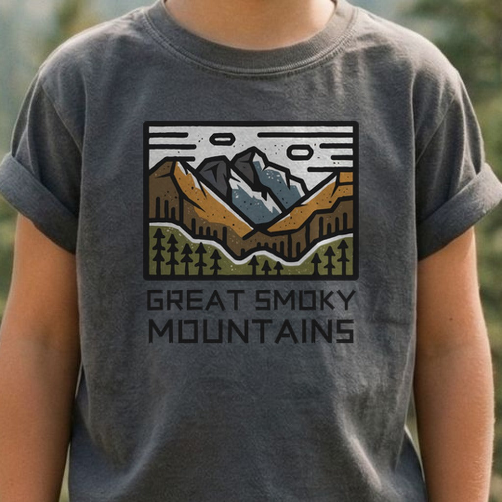 Great Smoky Mountains National Park 2 Kids Cotton T-Shirt