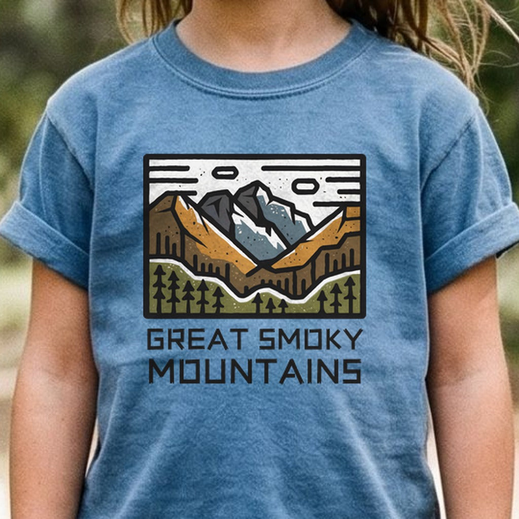 Great Smoky Mountains National Park 2 Kids Cotton T-Shirt