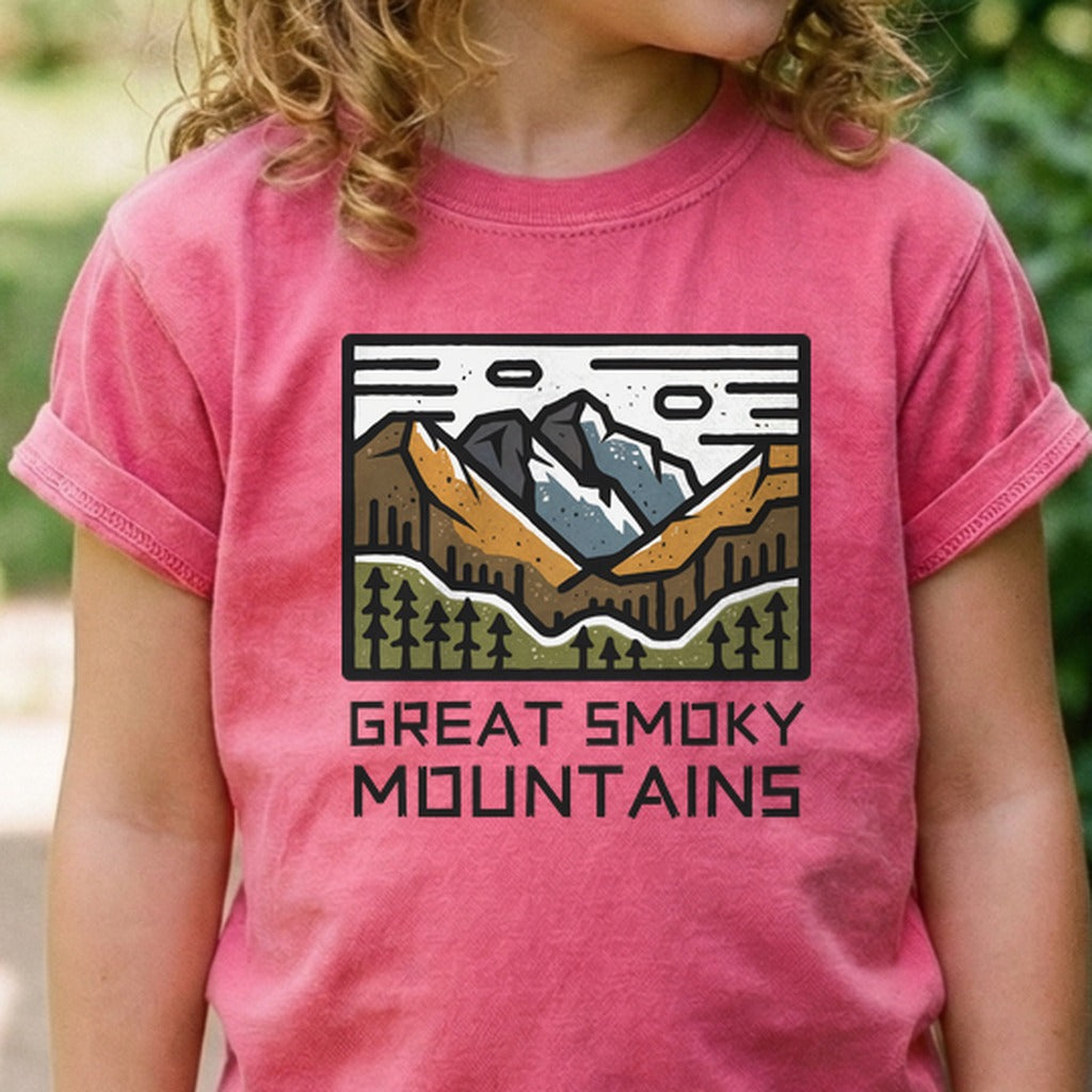 Great Smoky Mountains National Park 2 Kids Cotton T-Shirt