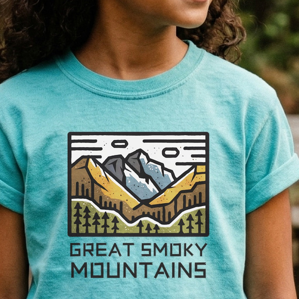 Great Smoky Mountains National Park 2 Kids Cotton T-Shirt