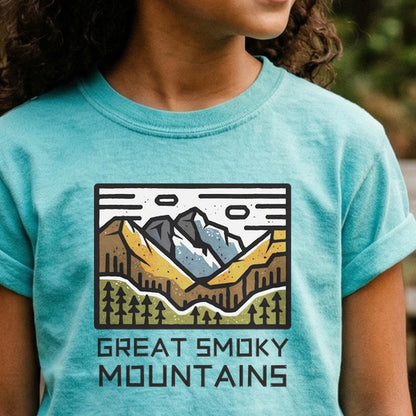 Great Smoky Mountains National Park 2 Kids Cotton T-Shirt