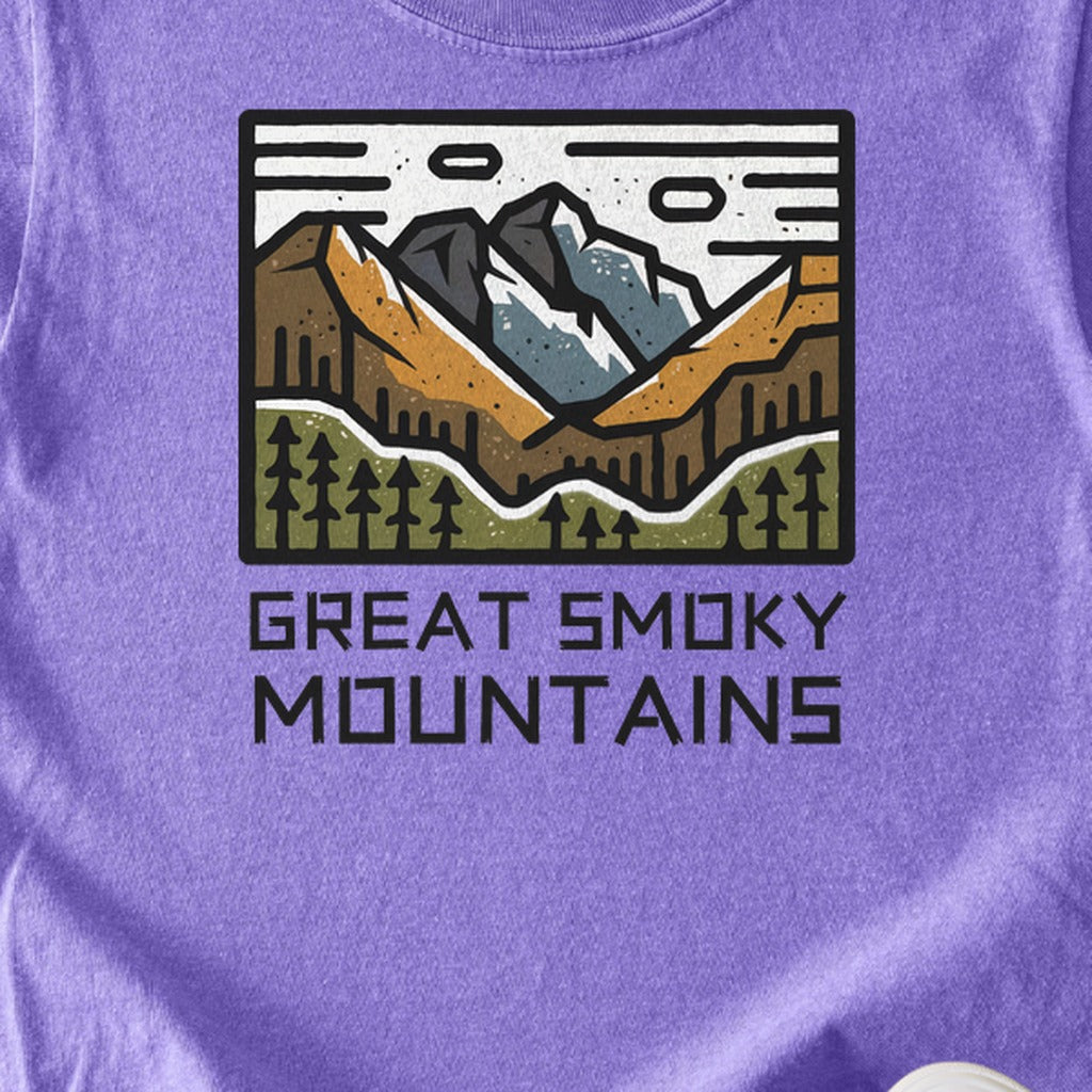 Great Smoky Mountains National Park 2 Kids Cotton T-Shirt