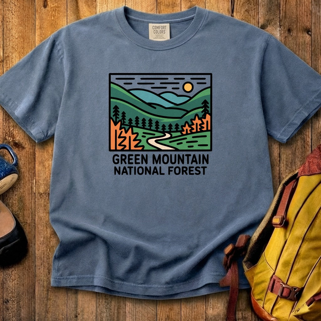 Green Mountain National Forest Cotton T-Shirt