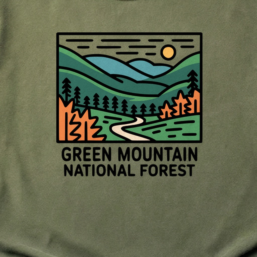 Green Mountain National Forest Cotton T-Shirt