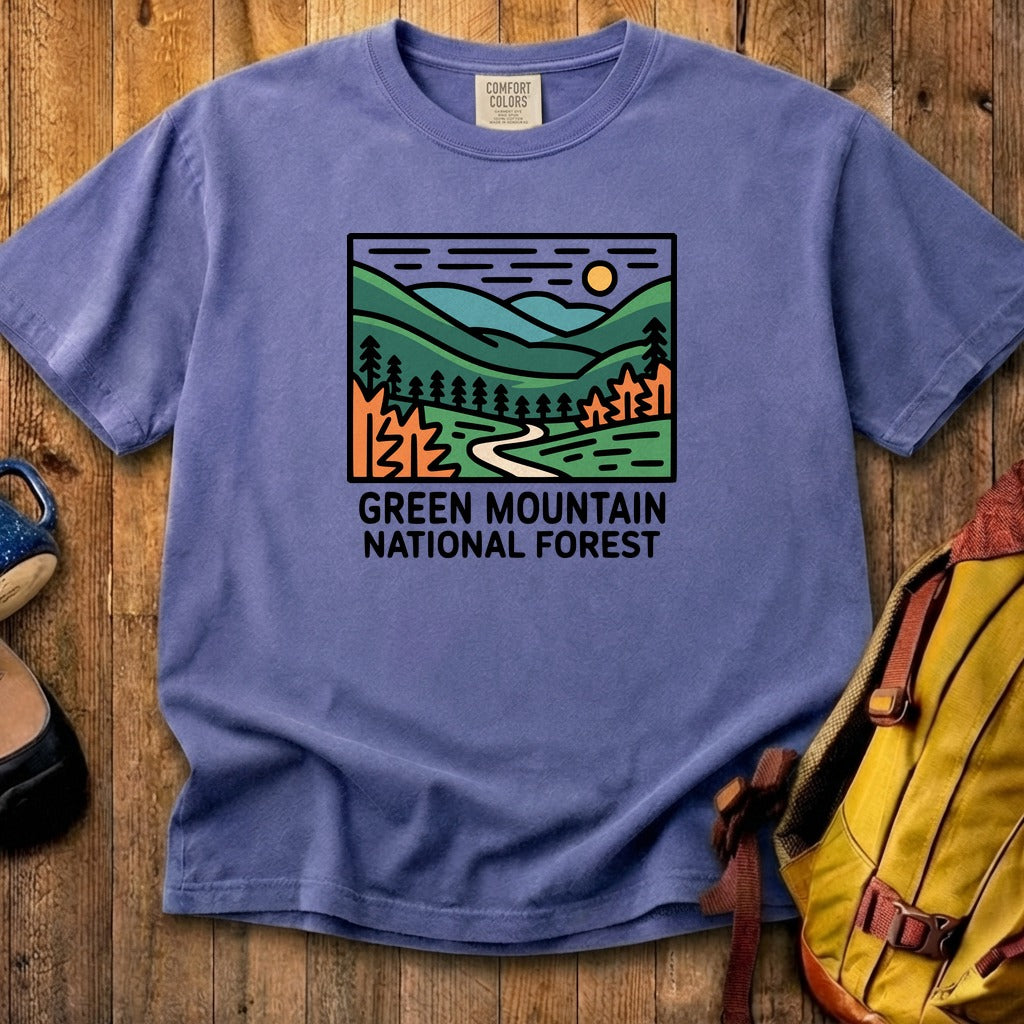 Green Mountain National Forest Cotton T-Shirt