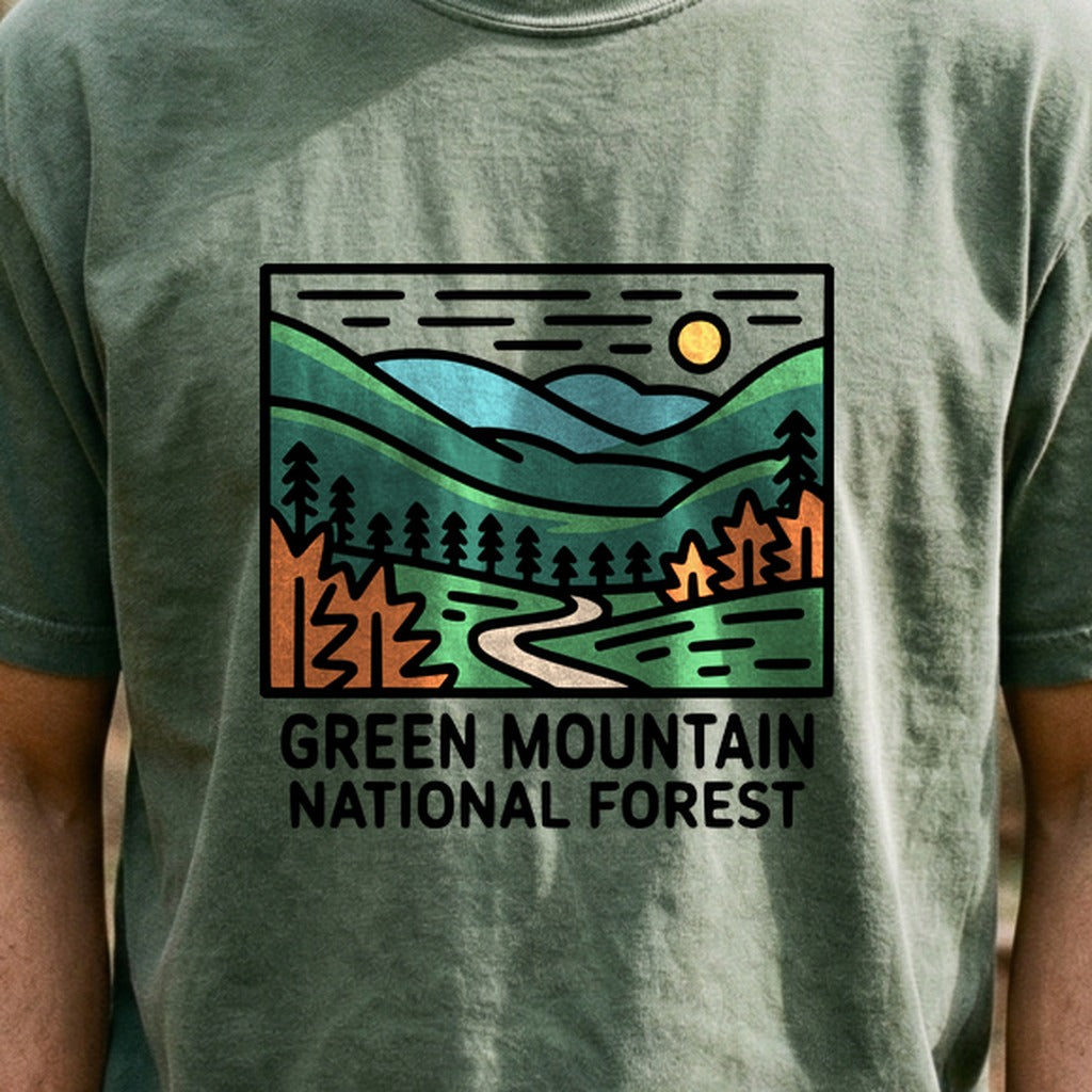 Green Mountain National Forest Cotton T-Shirt