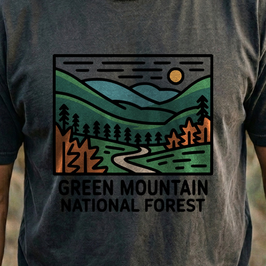 Green Mountain National Forest Cotton T-Shirt