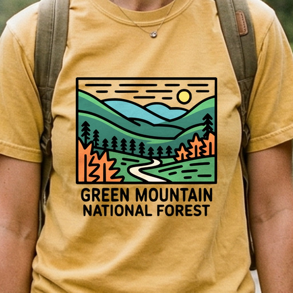 Green Mountain National Forest Cotton T-Shirt