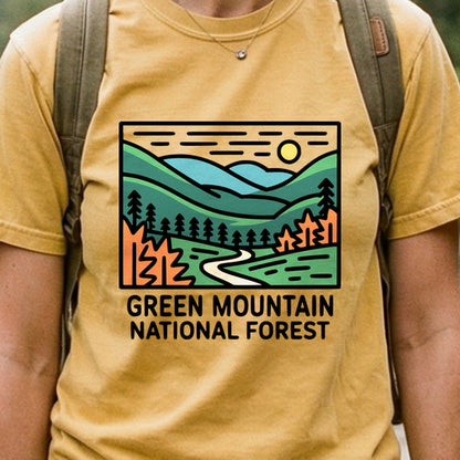 Green Mountain National Forest Cotton T-Shirt