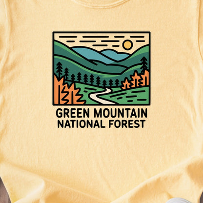 Green Mountain National Forest Kids Cotton T-Shirt