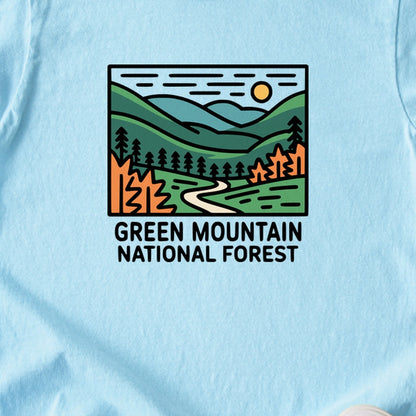 Green Mountain National Forest Kids Cotton T-Shirt