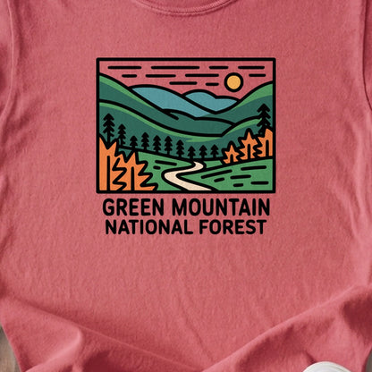 Green Mountain National Forest Kids Cotton T-Shirt