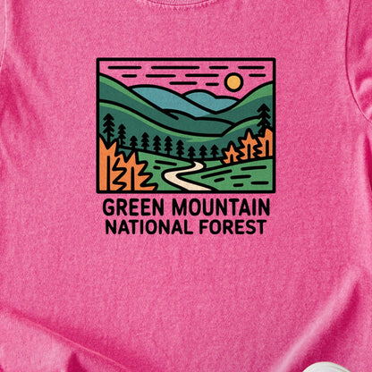 Green Mountain National Forest Kids Cotton T-Shirt