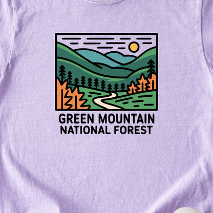 Green Mountain National Forest Kids Cotton T-Shirt