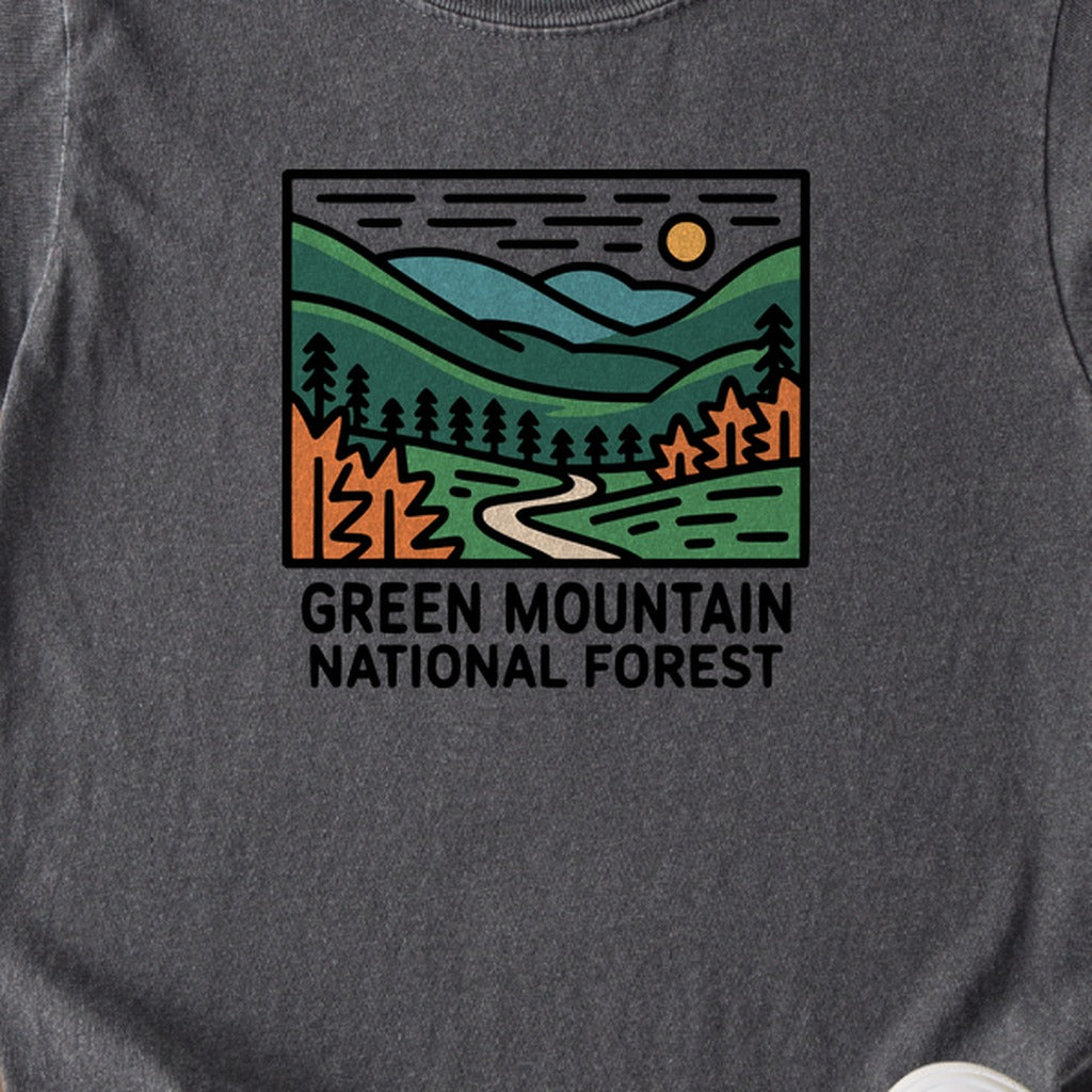 Green Mountain National Forest Kids Cotton T-Shirt