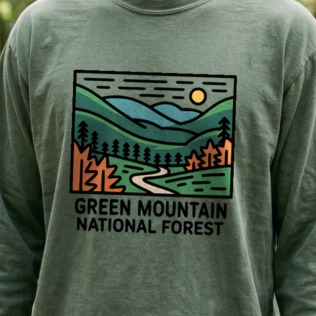 Green Mountain National Forest Cotton Long Sleeve