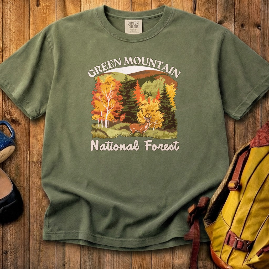 Green Mountain National Forest 2 Cotton T-Shirt