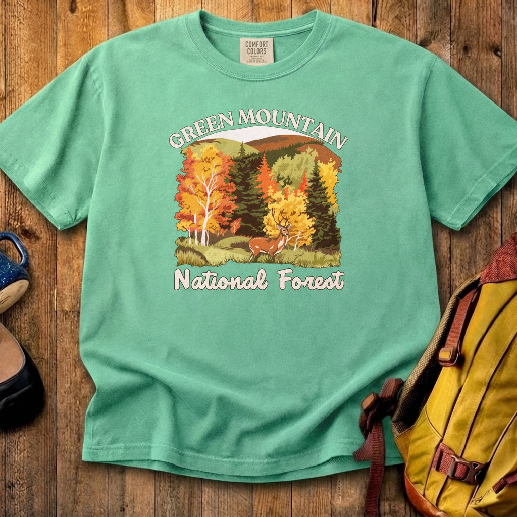 Green Mountain National Forest 2 Cotton T-Shirt