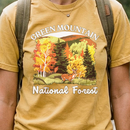 Green Mountain National Forest 2 Cotton T-Shirt