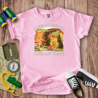 Green Mountain National Forest 2 Kids Cotton T-Shirt