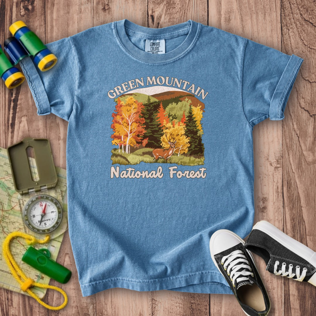 Green Mountain National Forest 2 Kids Cotton T-Shirt