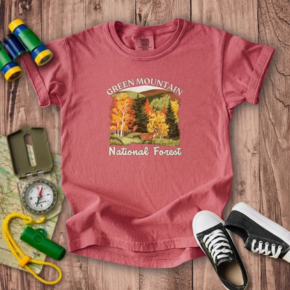 Green Mountain National Forest 2 Kids Cotton T-Shirt