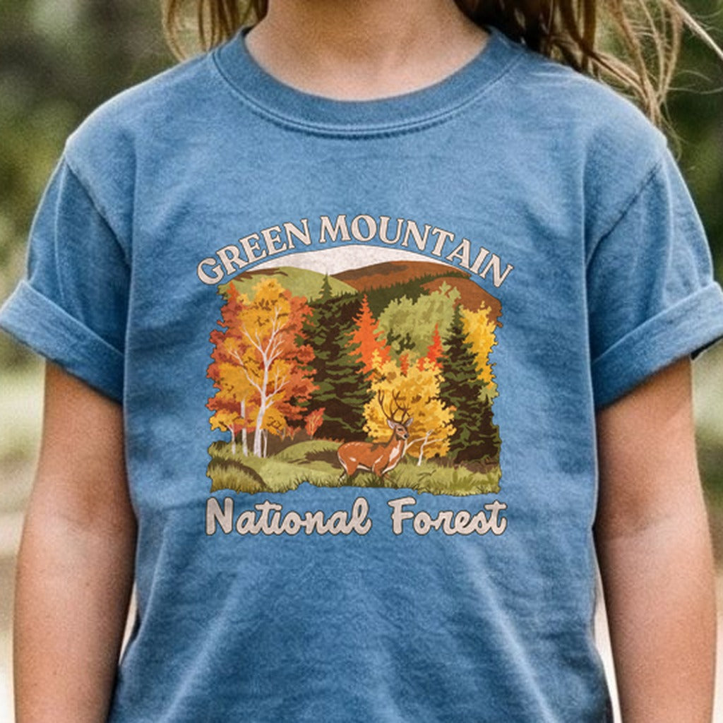 Green Mountain National Forest 2 Kids Cotton T-Shirt