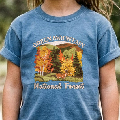 Green Mountain National Forest 2 Kids Cotton T-Shirt