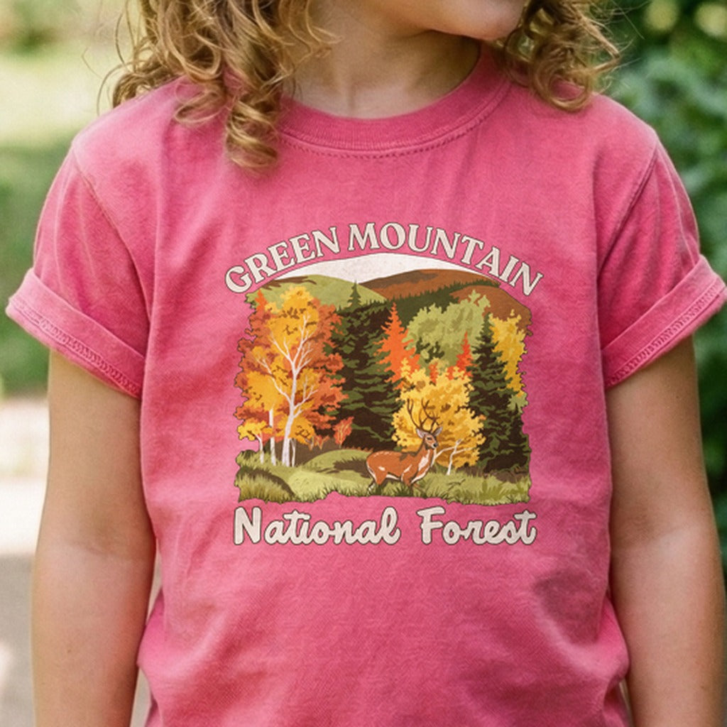 Green Mountain National Forest 2 Kids Cotton T-Shirt