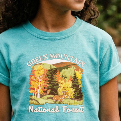 Green Mountain National Forest 2 Kids Cotton T-Shirt